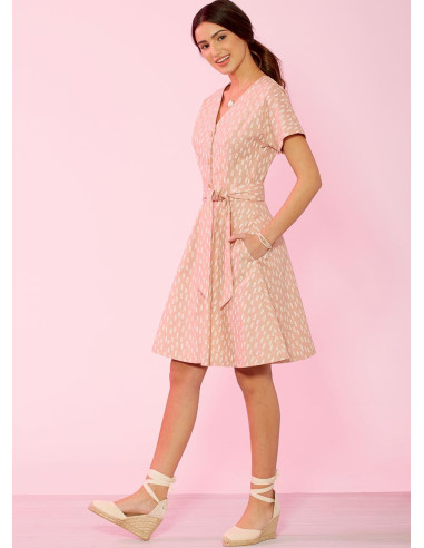 Dress and belt pattern - McCall's 7920