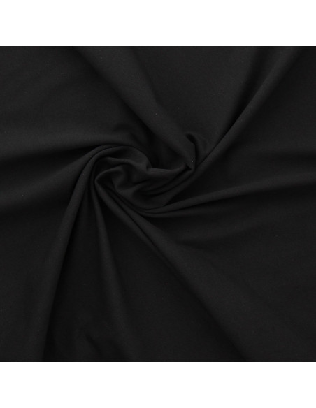 Cotton jersey fabric - Black