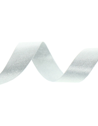 Lurex satin ribbon - Silver