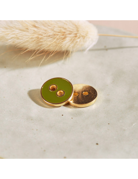 Bouton Joy - Matcha Leaf