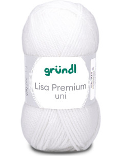 Lisa Premium solid color knitting yarn by Gründl 2