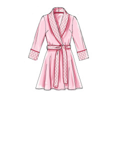 Jacket, robe, pants, and belt pattern - McCall's 7875 2