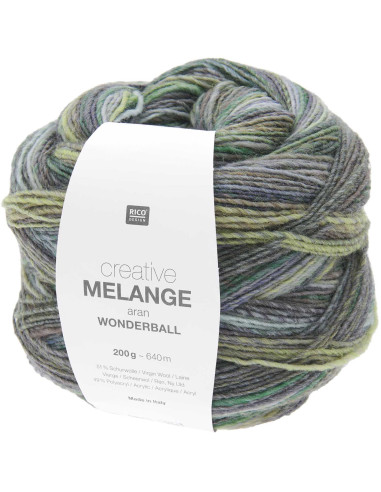 Creative Melange Aran Wonderball Rico Design Wool