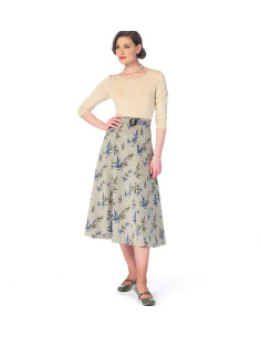 Skirt and belt pattern - McCall's 6993 2