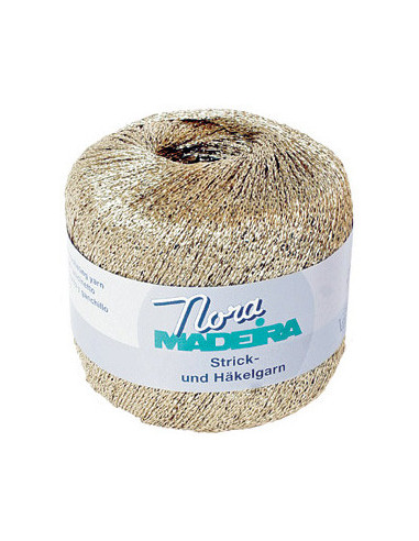 Coton crocheter métallisé Nora Madeira
