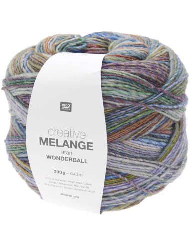 Creative Melange Aran Wonderball Rico Design Wool