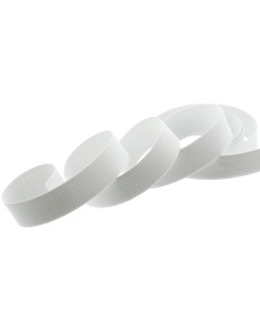 White mesh elastic bracelet