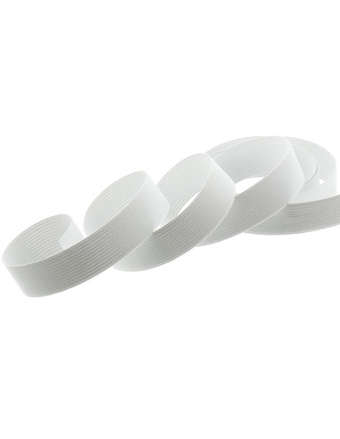 White mesh elastic bracelet