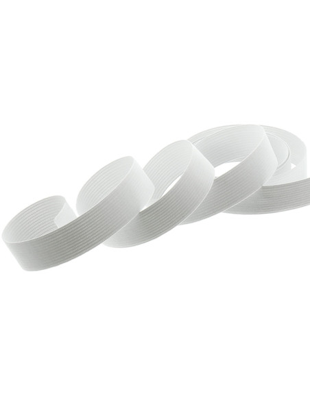 White mesh elastic bracelet