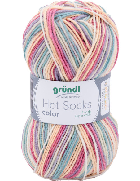 Hot Socks Color Gründl sock yarn