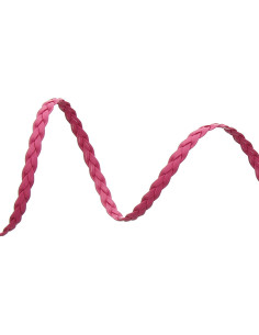 Fuchsia faux braid 2
