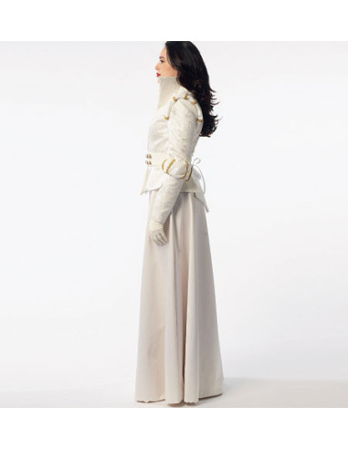 Coat, top, corset, and belt pattern - McCall's 6819