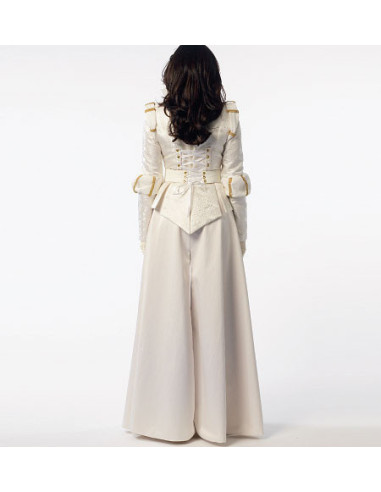 Coat, top, corset, and belt pattern - McCall's 6819