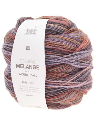 Creative Melange Aran Wonderball Rico Design Wool
