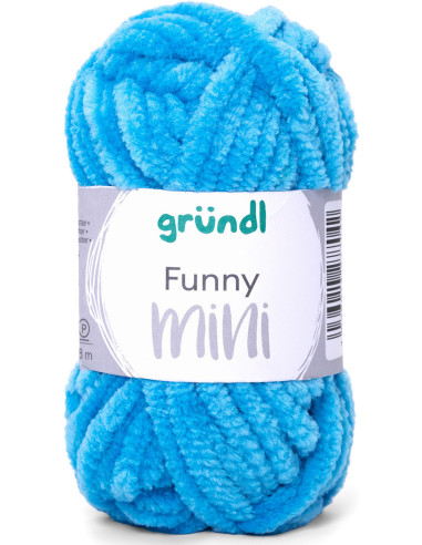 Fil chenille Funny Mini Gründl