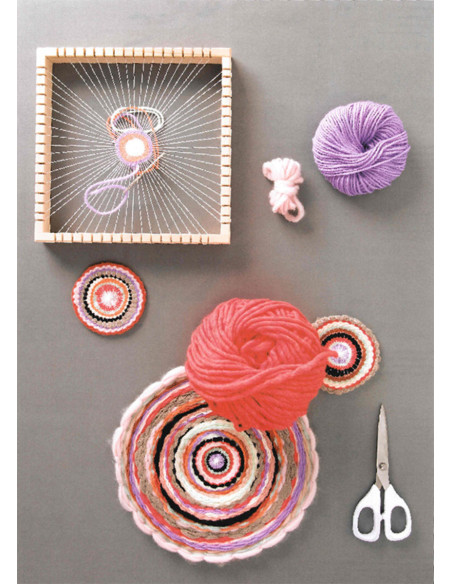 Round loom with slots 29cm