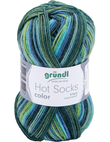 Hot Socks Color Gründl sock yarn