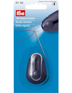 LED needle threader