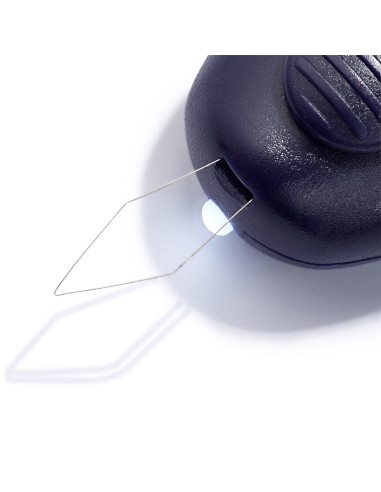 LED needle threader