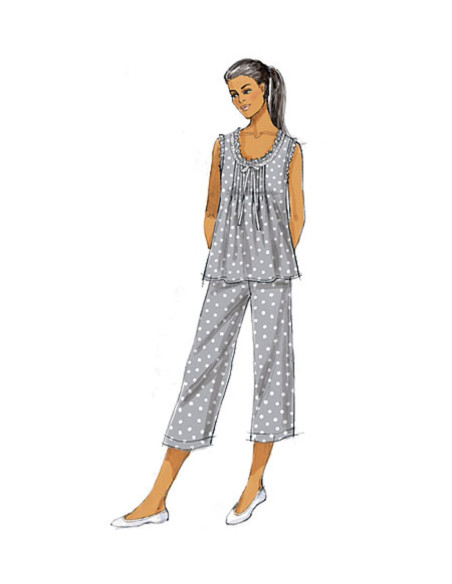 Pattern for top, dress, and pants - Butterick 5792