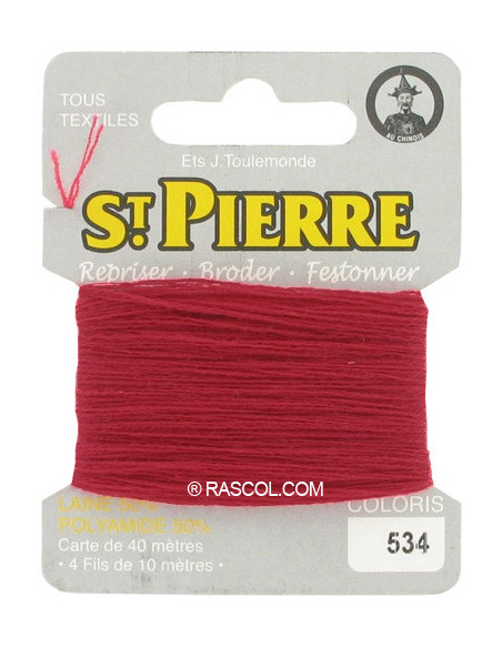 Saint Pierre darning wool