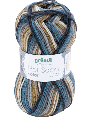 Hot Socks Color Gründl sock yarn