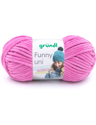 Fil chenille Funny uni Gründl