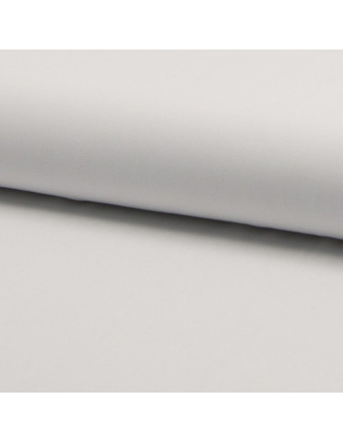 Viscose poplin fabric - White