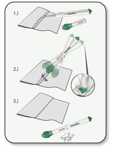 Seam-Fix seam ripper with thread remover eraser