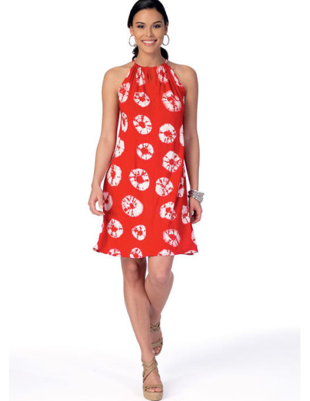 Dress and belt pattern - McCall's 7405