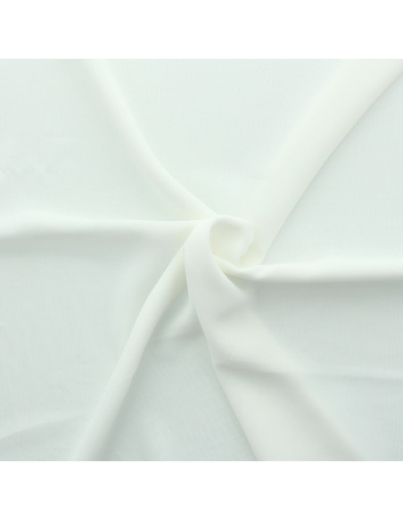Chiffon fabric - Ecru