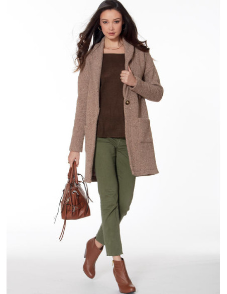 McCall's 7476 - Vest and Cardigan Pattern