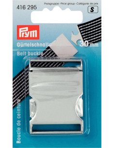 30 mm Metal Belt Buckle - Silver