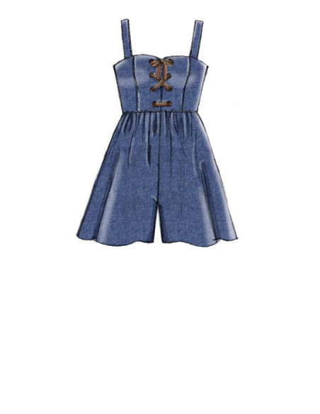 Dress, romper, and jumpsuit pattern - McCall's 7778