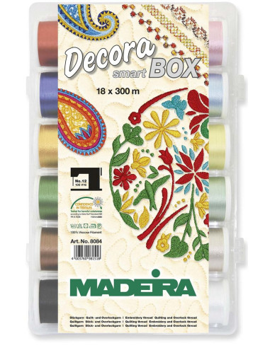 SmartBox Decora No. 12 Madeira embroidery thread case
