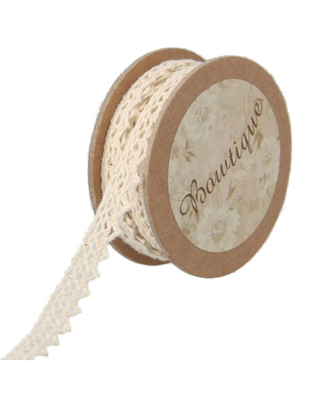 Ecru lace - 10 mm x 5 meters