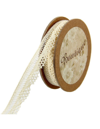 Ecru lace - 12 mm x 5 meters