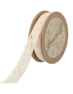 Ecru lace - 15 mm x 5 meters