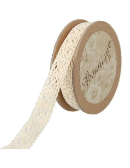 Ecru lace - 15 mm x 5 meters