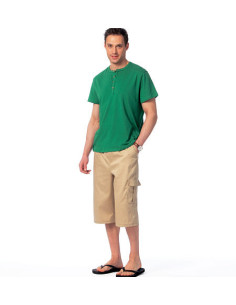 Tank top, t-shirt, and shorts pattern - McCall's 6973