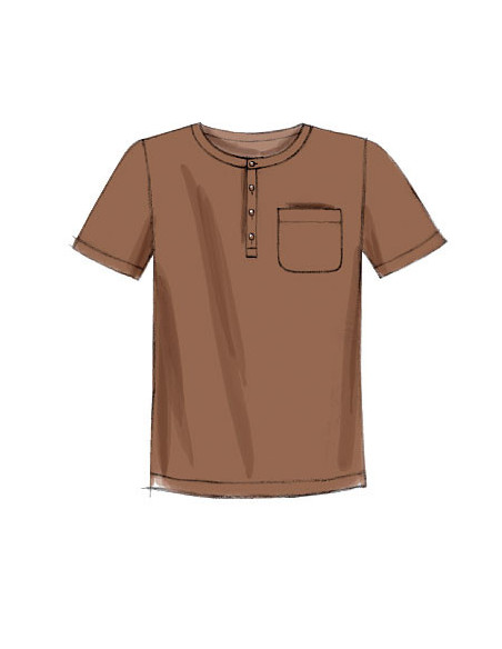 Patron de débardeurs, t-shirts et short - McCall's 6973