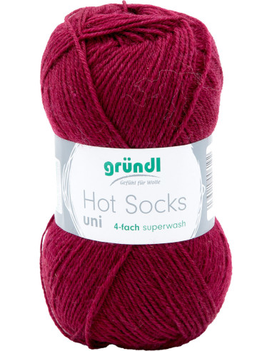 Hot Socks Uni 50 Gründl sock yarn