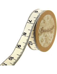 Cotton tape measure - 15 mm x 5 m