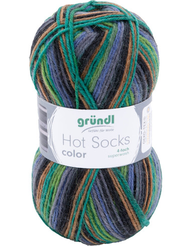 Hot Socks Color Gründl sock yarn