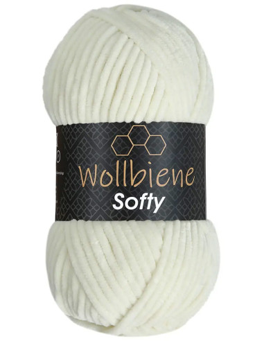 Fil chenille Softy Wollbiene
