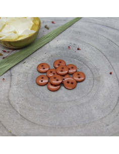 Classic Shine Button - Chestnut 2