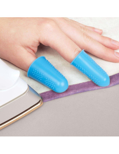 Silicone ironing finger protectors