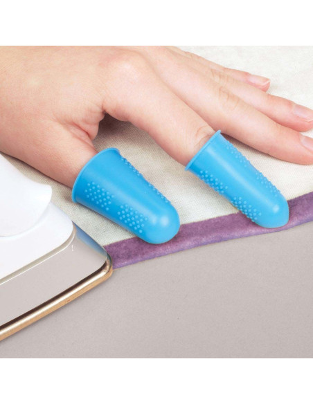 Silicone ironing finger protectors