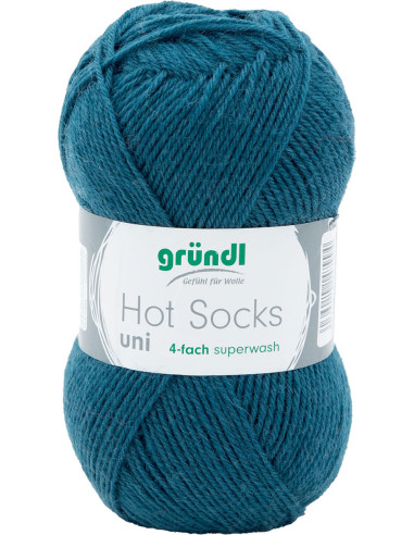 Hot Socks Uni 50 Gründl sock yarn