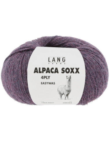 Alpaca Soxx 4 ply sock yarn Lang Yarns